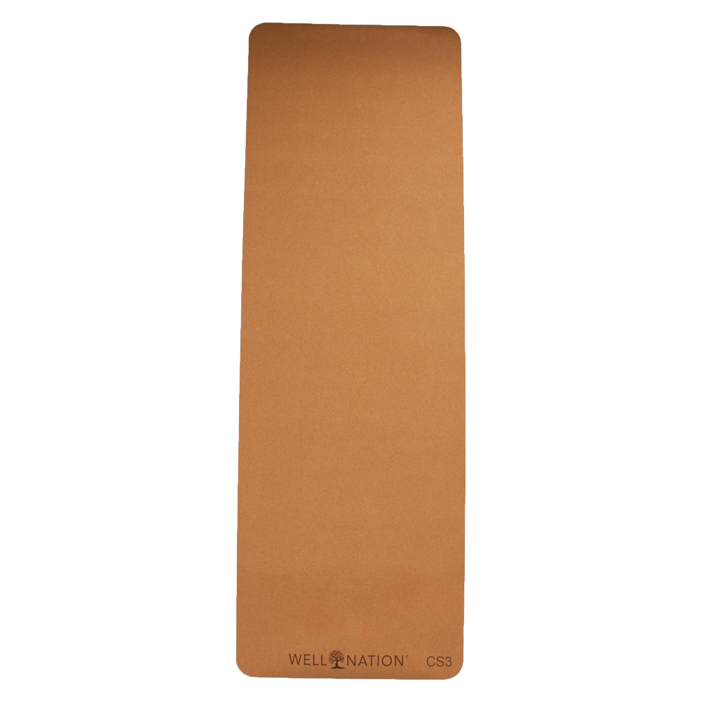 Well Nation S3 Cork Rubber Yoga Mat